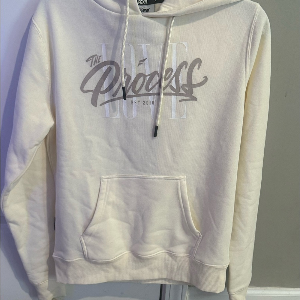 Cream Hoodie by
